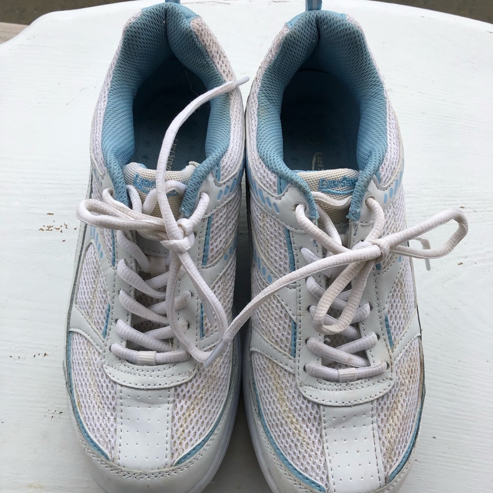 ExerSteps Rocker Bottom Toning Walking Sneakers 8
